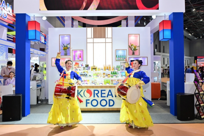 中食展韩国展团