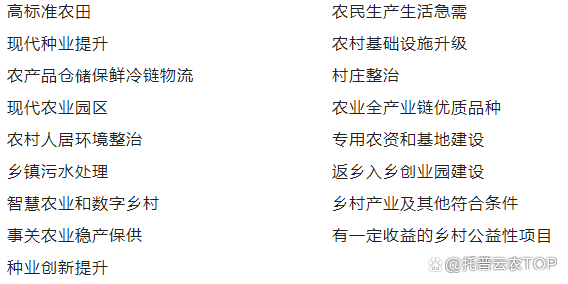 2023年乡村振兴国家补贴项目（一）【申报必备】