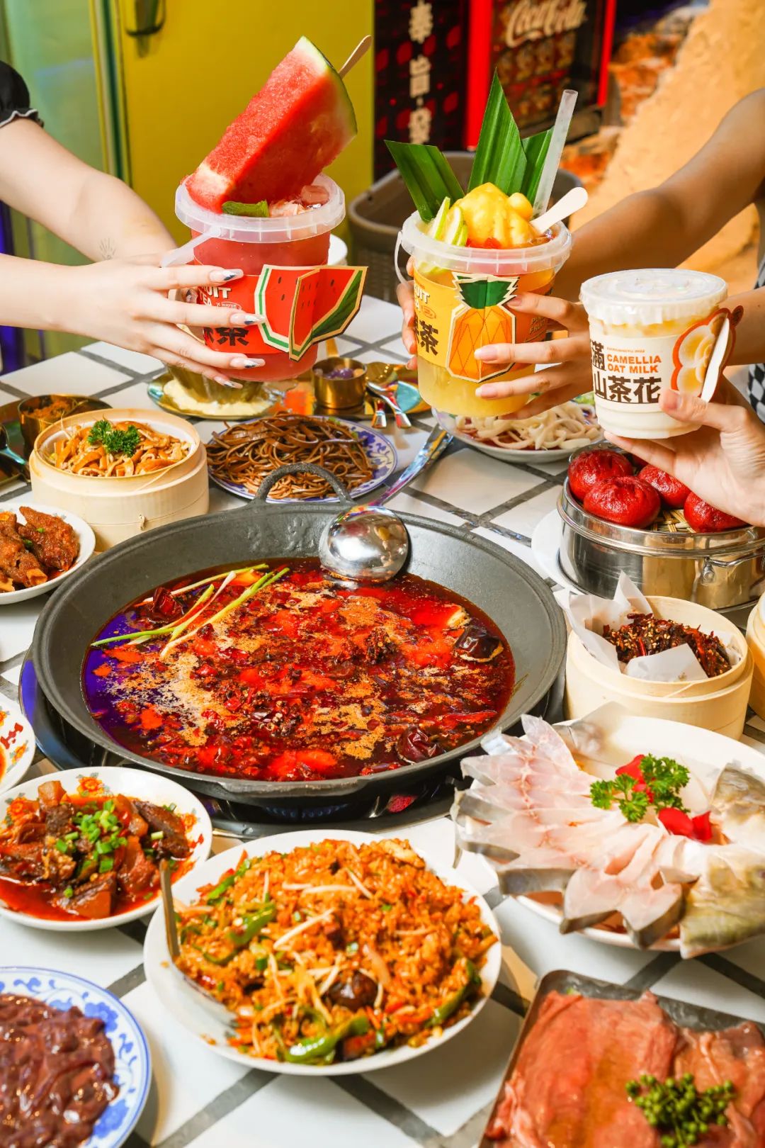 火锅排队王,都在“卷”甜品 火锅排队王,都在“卷”甜品
